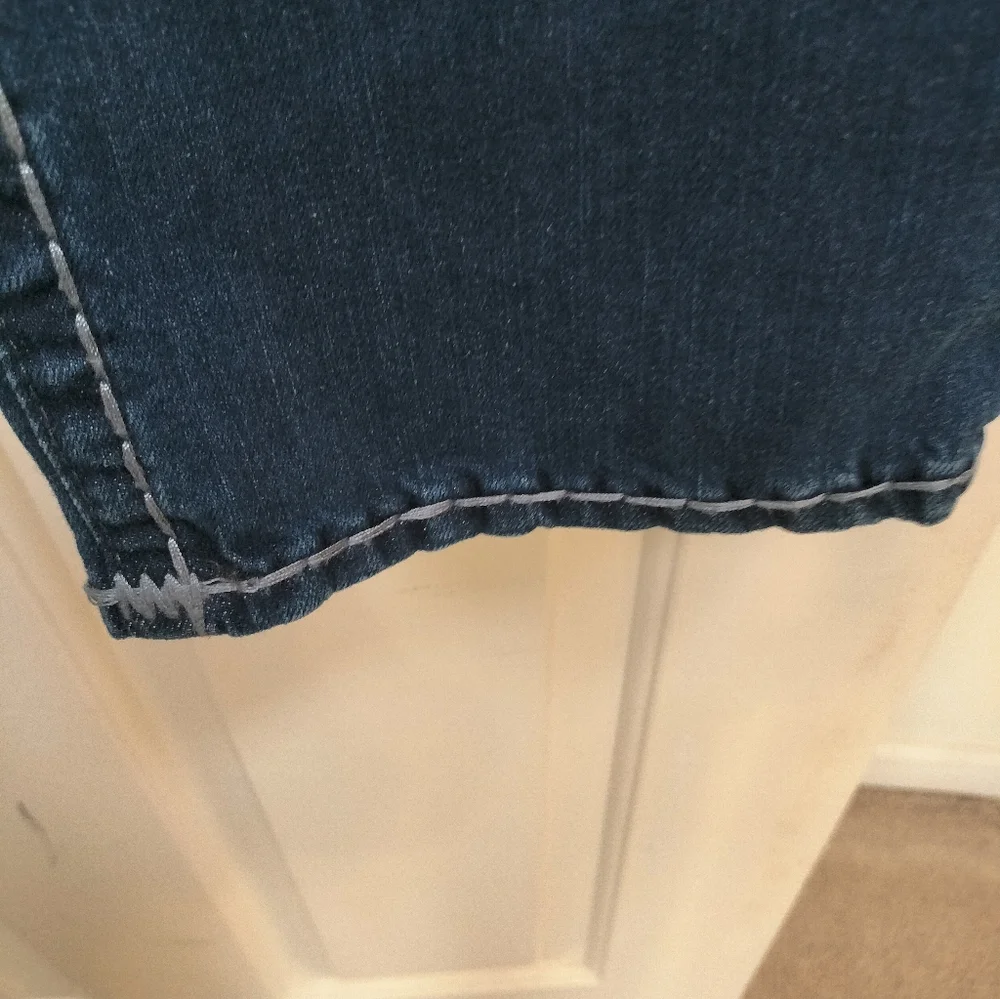 TRUE RELIGION Rocco Relaxed Skinny Jeans Men’s 36x32‎ Dark Wash Standard